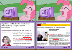 Size: 1104x767 | Tagged: safe, pinkie pie, earth pony, pony, g4, exploitable meme, laughing, meme, tv meme