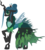 Size: 480x528 | Tagged: safe, artist:senwyn1, queen chrysalis, changeling, changeling queen, g4, clothes, crown, dress, female, gala, jewelry, regalia, simple background, solo, transparent background