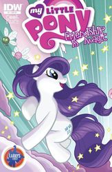 Size: 416x640 | Tagged: safe, artist:tony fleecs, idw, official comic, rarity, pony, friendship is magic #2, g4, my little pony: friendship is magic (idw), official, comic, cover, incorrect leg anatomy