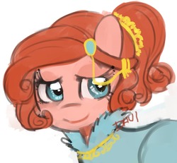 Size: 871x804 | Tagged: dead source, safe, artist:dhui, pinkie pie, g4, clothes, dress