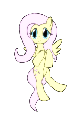 Size: 240x360 | Tagged: safe, artist:inferno988, fluttershy, g4, animated, blinking, female, flying, frame by frame