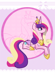 Size: 1000x1412 | Tagged: safe, artist:pivixkyte, princess cadance, pony, g4, female, solo