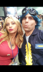 Size: 480x800 | Tagged: safe, human, cosplay, irl, irl human, photo, tara strong, wonderbolts