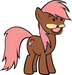 Size: 873x915 | Tagged: safe, oc, oc only, pony, meme, ponified, solo, spurdo spärde, wat