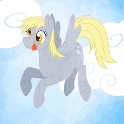 Size: 800x800 | Tagged: safe, artist:yu-jie, derpy hooves, pegasus, pony, g4, female, mare