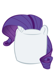 Size: 595x842 | Tagged: safe, rarity, g4, food transformation, marshmallow, rarity is a marshmallow, simple background, solo, transparent background, vector, wat