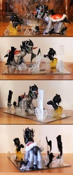 Size: 800x1925 | Tagged: safe, artist:alisterosenheim, king sombra, pony, g4, customized toy, irl, photo