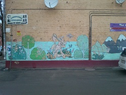 Size: 2592x1944 | Tagged: safe, g1, graffiti, irl, old, russia, volgograd, wall