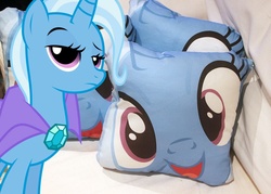 Size: 837x598 | Tagged: safe, trixie, g4, photo, pillow