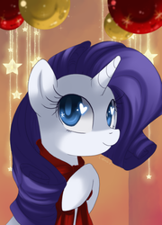 Size: 400x555 | Tagged: safe, artist:loyaldis, part of a set, rarity, pony, unicorn, g4, bust, cute, female, heart eyes, mare, portrait, smiling, solo, wingding eyes