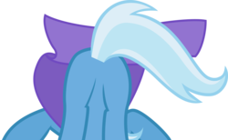 Size: 4521x2783 | Tagged: safe, artist:mattyhex, trixie, g4, butt, faceplant, plot, simple background, transparent background, vector