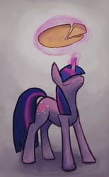 Size: 784x1273 | Tagged: safe, artist:fiery-biscuit, twilight sparkle, pony, g4, female, pizza, solo