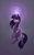 Size: 1417x2285 | Tagged: safe, artist:purmu, twilight sparkle, cyclops, pony, unicorn, g4, adoracreepy, blue background, creepy, crying, cute, female, floating, looking at you, magic, mare, simple background, smiling, smiling at you, solo, third eye, three eyes, twiclops, unicorn twilight