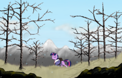 Size: 3000x1935 | Tagged: safe, artist:shadawg, twilight sparkle, pony, unicorn, g4, solo, unicorn twilight