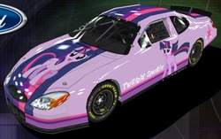 Size: 570x357 | Tagged: safe, twilight sparkle, g4, car, ford, ford taurus, nascar, racecar