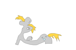 Size: 788x522 | Tagged: safe, derpy hooves, pegasus, pony, g4, female, mare, ms paint, solo, stylistic suck