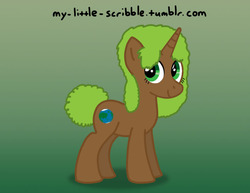 Size: 792x612 | Tagged: safe, artist:scribble, 30 minute art challenge, earth, ponified