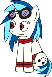 Size: 529x793 | Tagged: safe, artist:bobthedalek, dj pon-3, vinyl scratch, pony, unicorn, g4, backwards cutie mark, cute, female, simple background, solo, transparent background