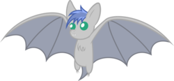 Size: 900x417 | Tagged: safe, artist:silverrainclouds, oc, oc only, bat, animal, recolor, simple background, solo, transparent background, vector