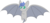 Size: 900x417 | Tagged: safe, artist:silverrainclouds, oc, oc only, bat, animal, recolor, simple background, solo, transparent background, vector