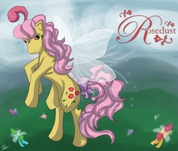 Size: 1200x1023 | Tagged: safe, artist:liliy, rosedust, flutter pony, g1, female, princess, queen, queen rosedust