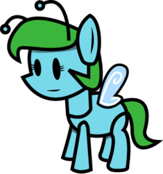 Size: 337x358 | Tagged: safe, artist:sonic-chaos, flutter pony, g1, paper mario, paper pony, parody, simple background, transparent background