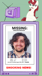 Size: 624x1125 | Tagged: safe, oc, oc only, oc:fausticorn, human, pony, craig mccracken, exploitable meme, irl, lauren faust, meme, photo, tv meme