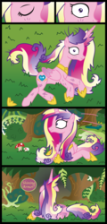 Size: 2425x5033 | Tagged: safe, artist:inkrose98, princess cadance, comic:shapeless sun, g4, comic, tumblr