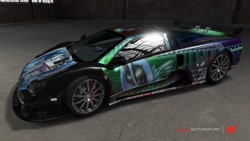 Size: 1280x720 | Tagged: safe, queen chrysalis, changeling, g4, car, forza motorsport 4, itasha, ssc ultimate aero