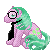 Size: 50x50 | Tagged: artist needed, safe, seashell (g1), earth pony, pony, g1, animated, female, glasses, hipster, mare, necktie, nerd, pixel art, simple background, sitting, solo, sprite, transparent background
