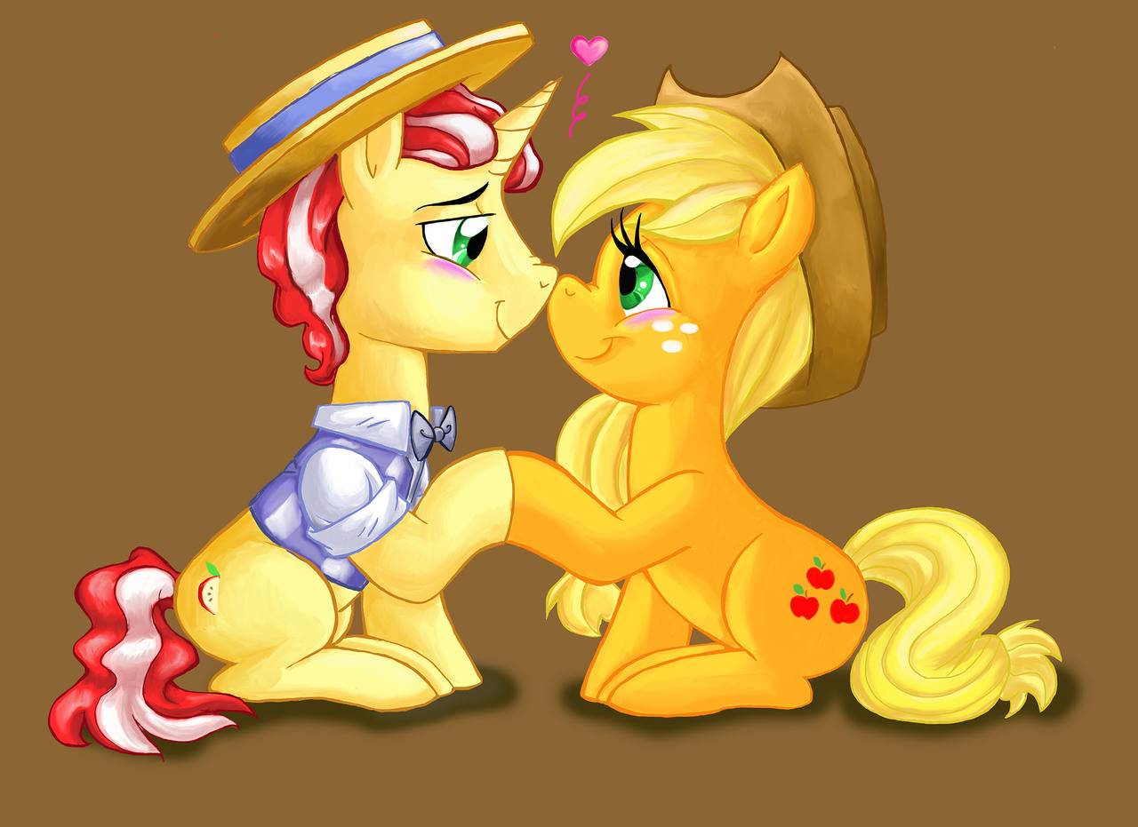 safe, artist:moostargazer, applejack, flim, earth <b>pony</b>, <b>pony</b>, unicorn, g4, ...