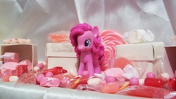 Size: 1000x562 | Tagged: safe, artist:blueflurries, pinkie pie, g4, candy, irl, photo, toy