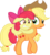 Size: 4022x4519 | Tagged: safe, artist:atmospark, apple bloom, applejack, earth pony, pony, g4, my little pony: friendship is magic, sleepless in ponyville, absurd resolution, apple bloom riding applejack, lip bite, ponies riding ponies, riding, scared, simple background, transparent background, vector