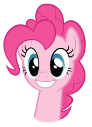 Size: 1600x2200 | Tagged: safe, artist:fajeh, pinkie pie, earth pony, pony, g4, faic, female, simple background, solo, transparent background, vector
