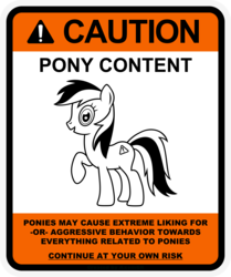 Size: 5000x5987 | Tagged: safe, artist:axemgr, rainbow dash, pegasus, pony, g4, absurd resolution, caution sign, female, mare, sign, solo