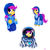 Size: 2000x2000 | Tagged: safe, artist:gordonfreeguy, scootaloo, g4, astronaut, solo, spacesuit