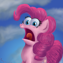 Size: 2000x2000 | Tagged: safe, artist:deathpwny, pinkie pie, earth pony, pony, g4, female, solo