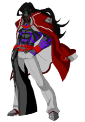 Size: 324x464 | Tagged: safe, king sombra, g4, azrael, blazblue, chrono phantasma, recolor, sprite