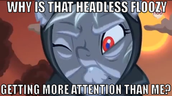 Size: 639x355 | Tagged: safe, edit, edited screencap, screencap, olden pony, pony, g4, my little pony: friendship is magic, sleepless in ponyville, caption, female, image macro, mare, one eye closed, red eyes, solo, text