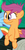 Size: 203x408 | Tagged: safe, screencap, rainbow dash, scootaloo, pegasus, pony, g4, my little pony: friendship is magic, sleepless in ponyville, cute, derp, faic, female, filly, foal, irrational exuberance, smiling, solo focus