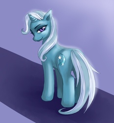 Size: 753x812 | Tagged: safe, artist:moferiah, trixie, pony, unicorn, g4, female, looking at you, mare, smiling, solo