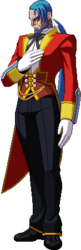 Size: 146x449 | Tagged: safe, shining armor, human, g4, blazblue, clothes, male, palette swap, recolor, simple background, solo, sprite, transparent background, valkenhayn