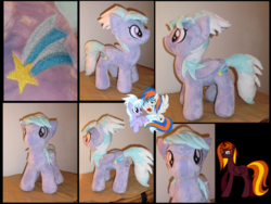 Size: 900x675 | Tagged: safe, artist:caleighs-world, cloudchaser, oc, pegasus, pony, g4, female, irl, mare, photo, plushie