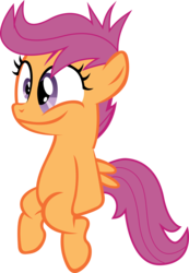 Size: 3733x5384 | Tagged: safe, artist:freak0uo, scootaloo, g4, .svg available, simple background, transparent background, vector, want