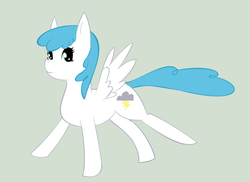 Size: 900x655 | Tagged: safe, artist:00zues, lightning bolt, white lightning, pegasus, pony, g4, female, mare, solo, vector