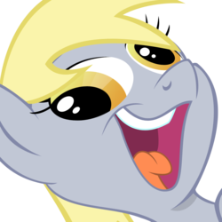 Size: 853x854 | Tagged: safe, derpy hooves, pegasus, pony, g4, female, mare, reaction image, simple background, smeel, solo, transparent background