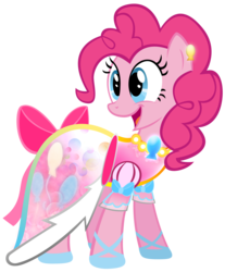 Size: 5700x6888 | Tagged: safe, artist:kibbiethegreat, pinkie pie, g4, absurd resolution, clothes, dress, simple background, transparent background, vector