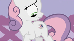 Size: 799x449 | Tagged: source needed, safe, edit, edited screencap, screencap, sweetie belle, g4, male, music, simpsons did it, starland vocal band, the simpsons