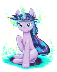 Size: 3709x4705 | Tagged: safe, artist:etiluos, twilight sparkle, g4, absurd resolution, magic