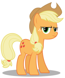 Size: 5000x6000 | Tagged: safe, artist:mamandil, applejack, earth pony, pony, g4, wonderbolts academy, absurd resolution, applejack is not amused, female, mare, simple background, transparent background, unamused, vector